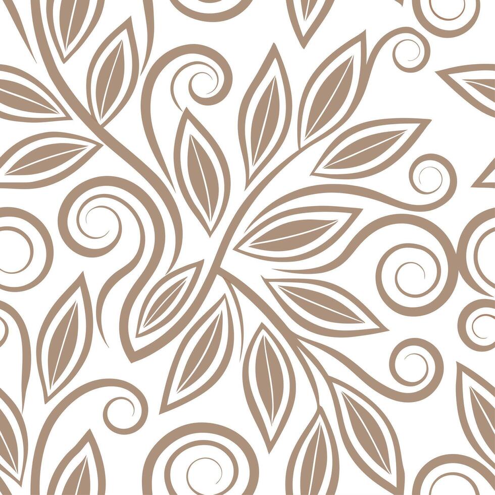 Tribal patterns seamless design with delicate swirls and soft earthy hues for a refined elegant cultural look concept as Delicate tribal patterns with swirls and earthy hues perfec Clear vector