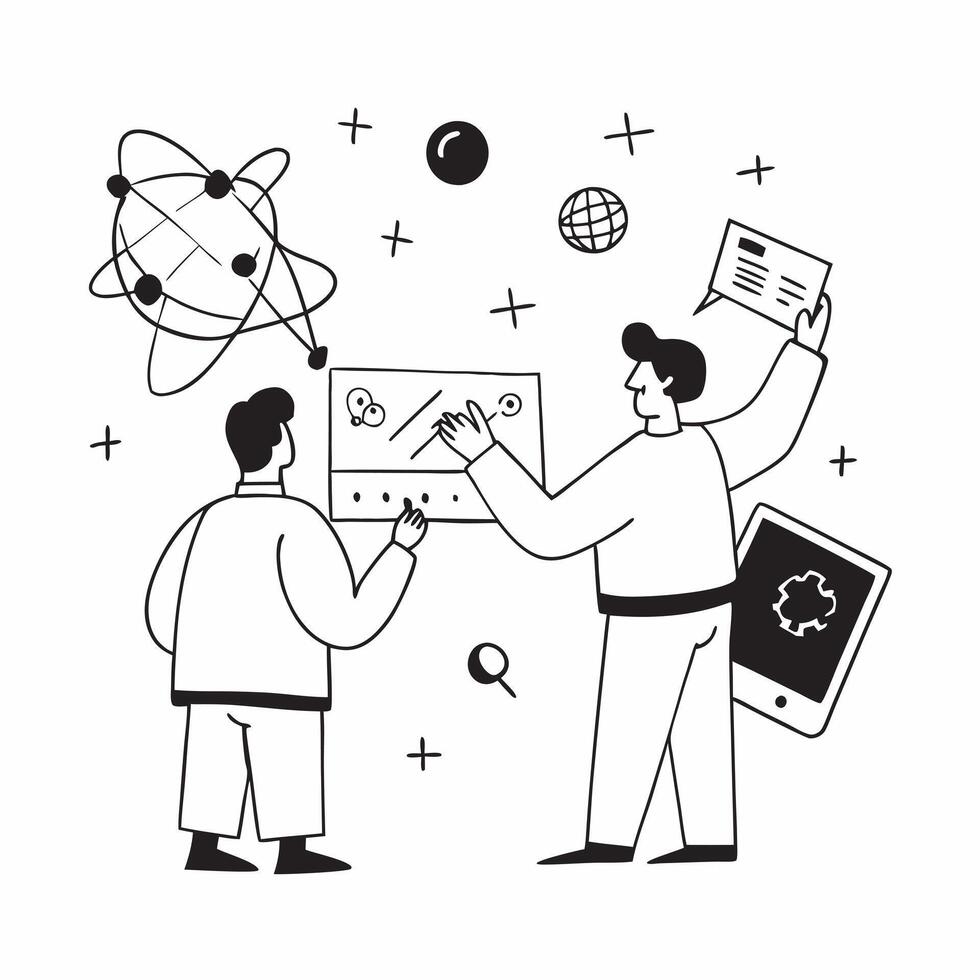 Space Navigation Systems concept as Presentation of cutting edge space navigation systems designed to guide spacecraft through complex orbital paths in Photo Stock Concept Clear Set 2 vector