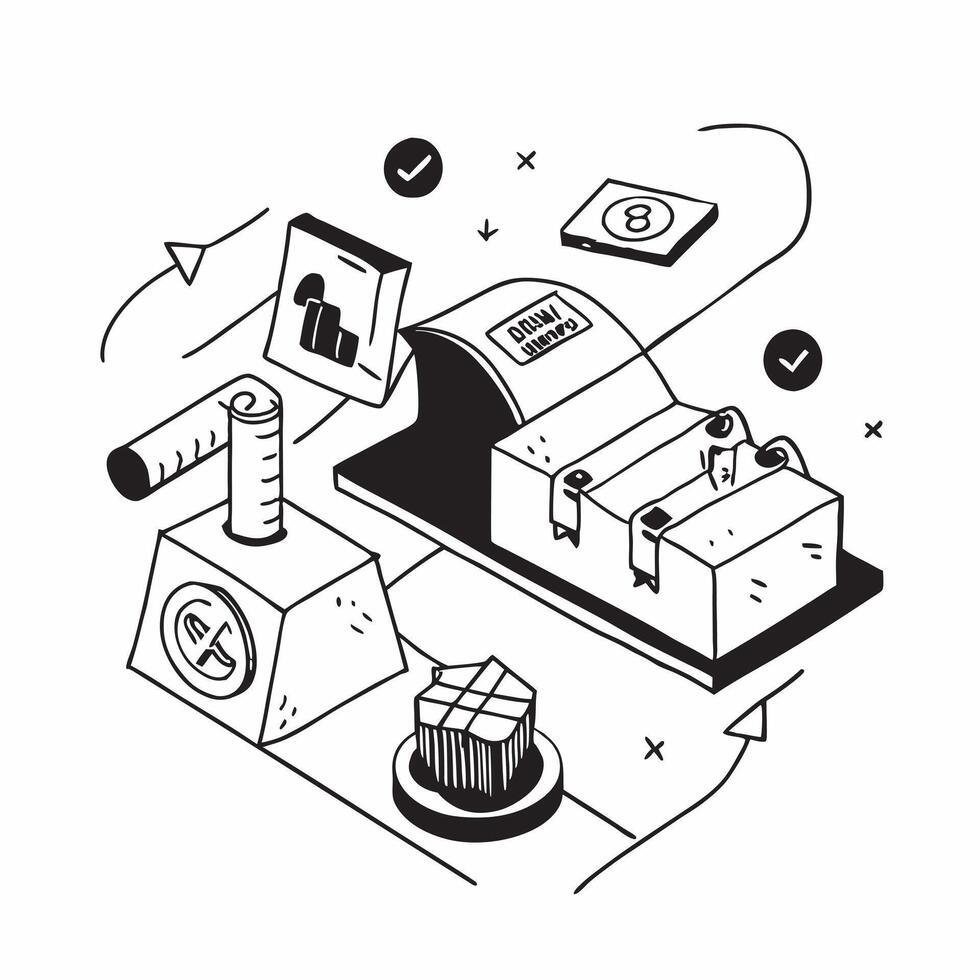 Simple flat design icon Waste Free Manufacturing concept as Factories adopt waste free manufacturing techniques to significantly reduce waste and enhance sustainabilitySimple flat Clear vector