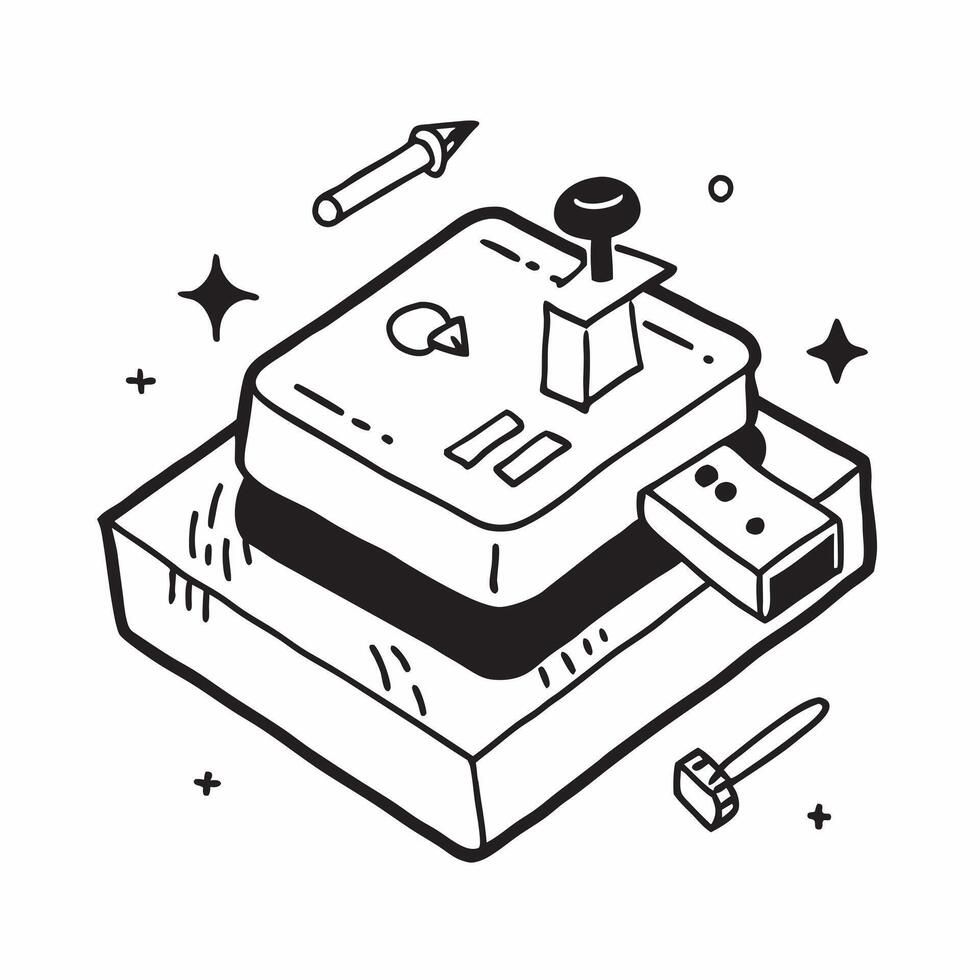 Simple flat design icon Toolshed Workshop Tiles concept as Tiles designed with a toolshed theme reflecting the DIY spirit many fathers enjoy flat illustration in isometric scene Clear vector