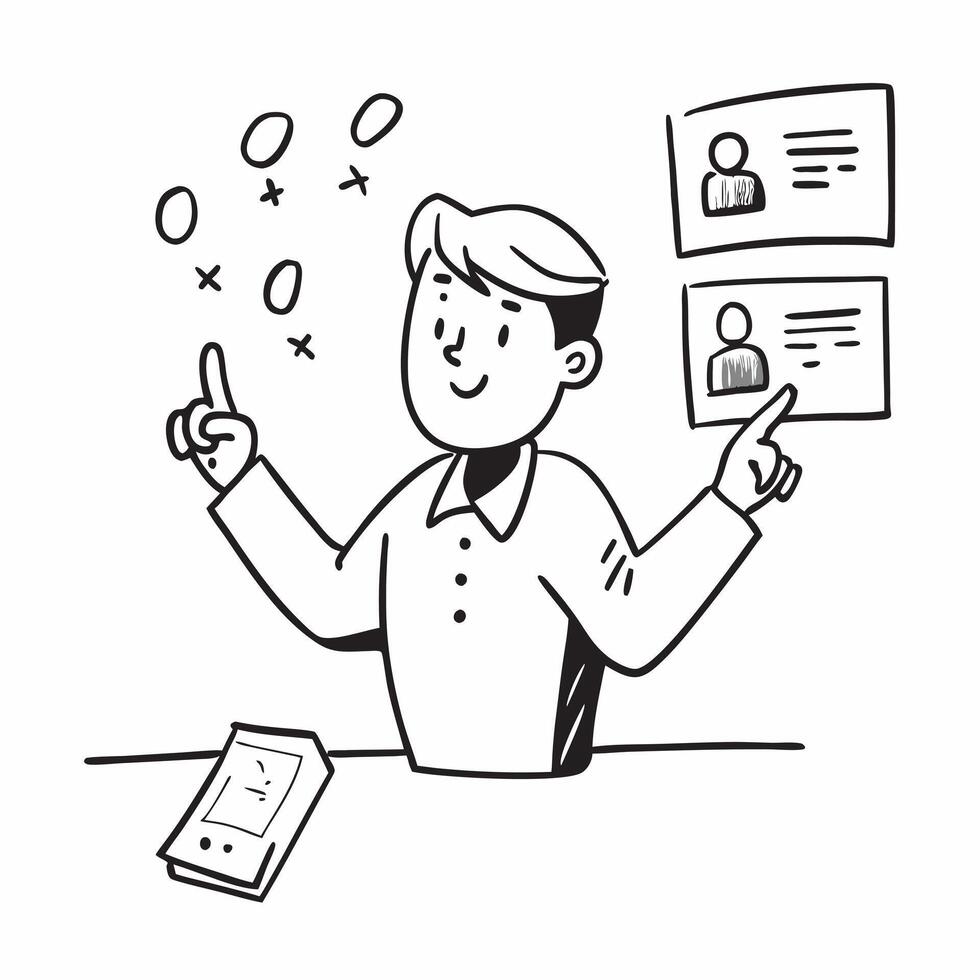 Simple flat design icon Teacher using positive gestures to encourage student participation concept as A teacher using positive gestures to encourage student participation showcasin Clear Set 2 vector