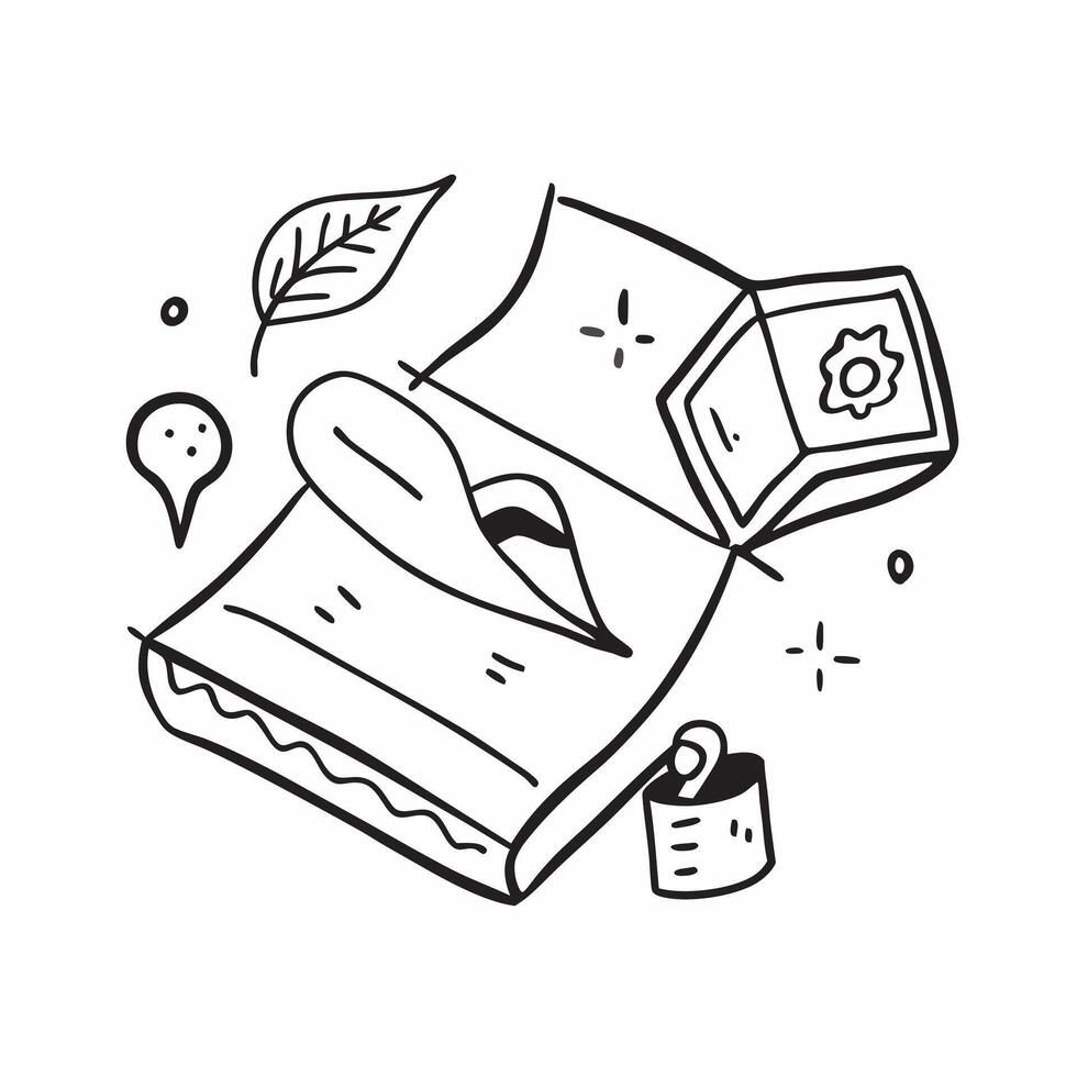 Simple flat design icon Sustainable Packaging Solutions concept as A company implements innovative sustainable packaging solutions to reduce environmental impactSimple flat illust Clear Set 3 vector