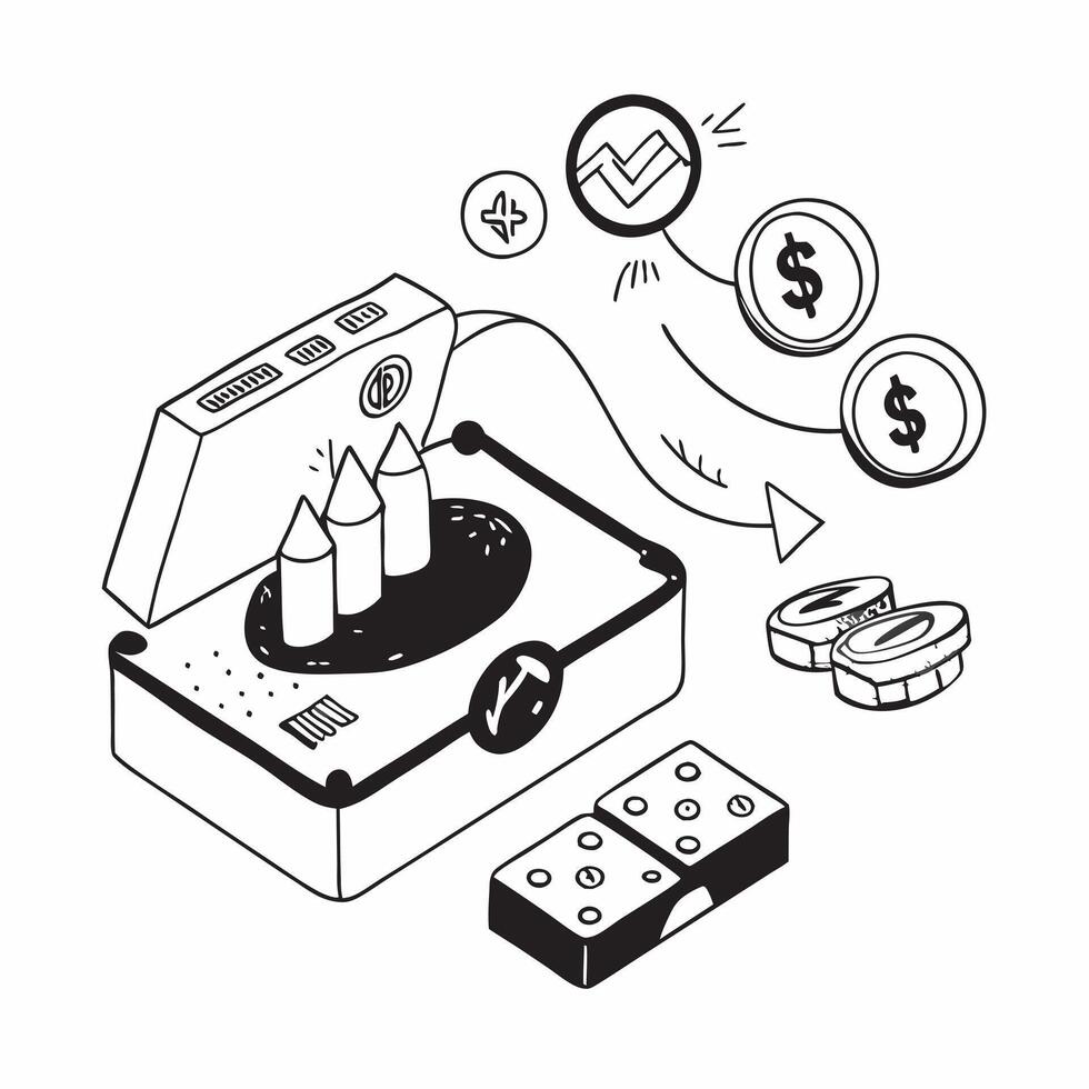 Simple flat design icon Sustainable Investment Strategies concept as Financial firms develop sustainable investment strategies that prioritize environmental social and governance f Clear vector