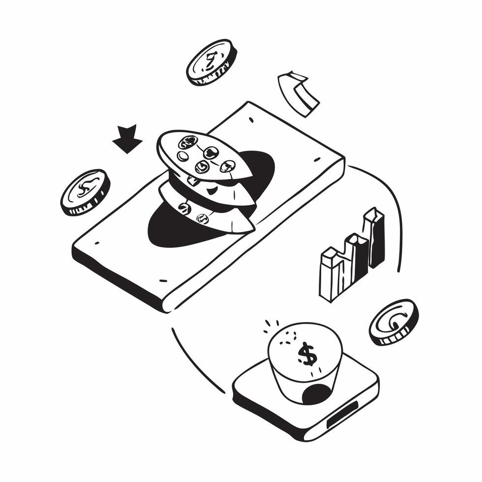 Simple flat design icon Sustainable Investment Strategies concept as Financial firms develop sustainable investment strategies that prioritize environmental social and governance f Clear Set 2 vector