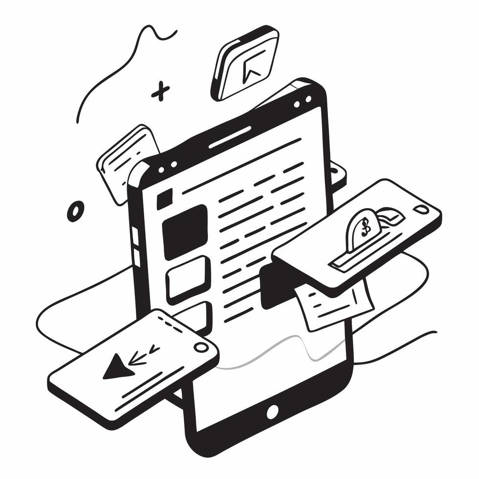 Simple flat design icon Secure Online Patient Portals concept as Secure online patient portals that offer patients access to their medical records and health management toolsSimpl Clear vector