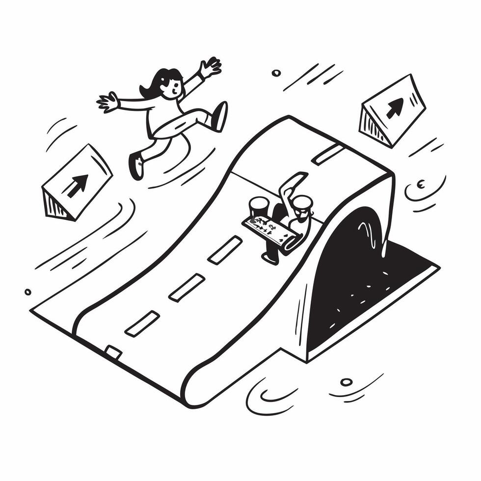 Simple flat design icon Professional Stunt Driver concept as A professional stunt driver performs daring maneuvers on a closed course thrilling onlookers with precision flat illus Clear vector
