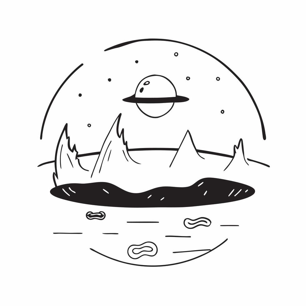 Simple flat design icon Misty Lake at Dawn concept as A lake enveloped by morning mist reflecting serenity and stillness perfect for calm settings flat illustration in Clear vector