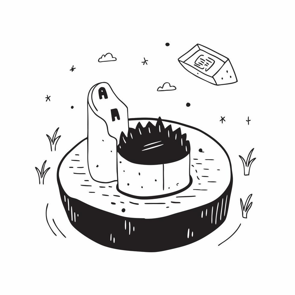 Simple flat design icon Hidden Jungle Hot Springs concept as Deep in the jungle hidden hot springs offer a secluded and exotic soaking experience surrounded by lush foliage flat i Clear vector