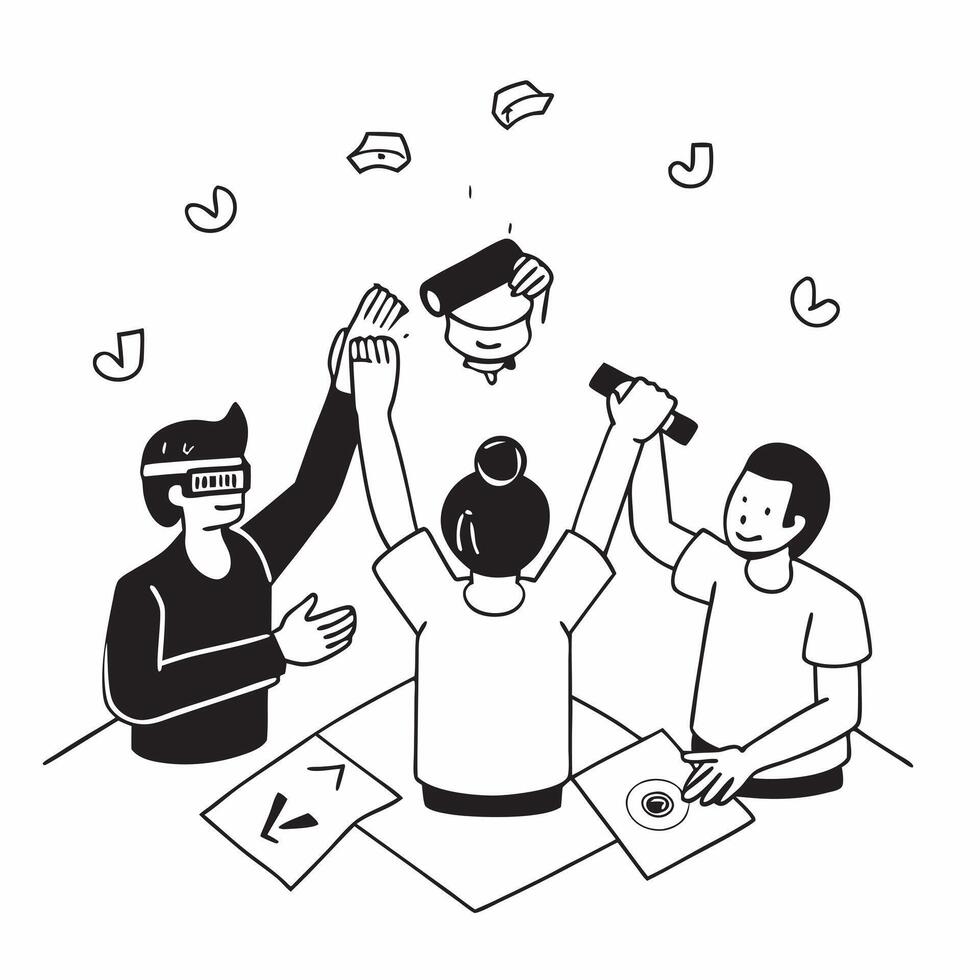 Simple flat design icon Group of friends with different disabilities enjoying a camping trip concept as A diverse group of friends with various disabilities having fun on a camping Clear Set 2 vector