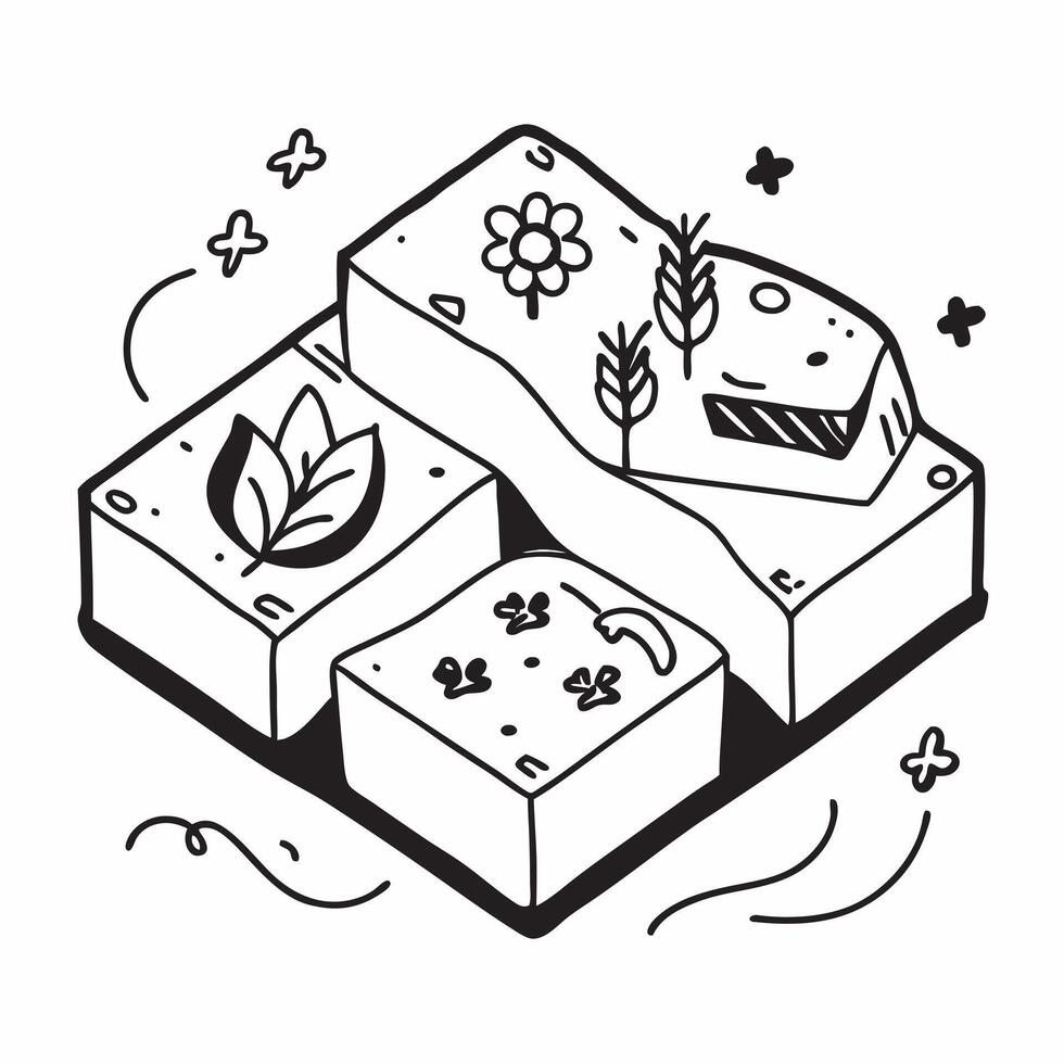Simple flat design icon Floral Harmony Tiles concept as Tiles designed with a harmonious blend of various flowers that symbolize the unity and diversity of the festival flat illus Clear vector