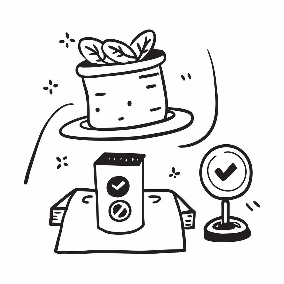 Simple flat design icon Compost Cycle Tiles concept as Illustrating the compost cycle in tiles promoting soil enrichment practices as part of a zero waste lifestyle flat illustrat Clear Set 2 vector