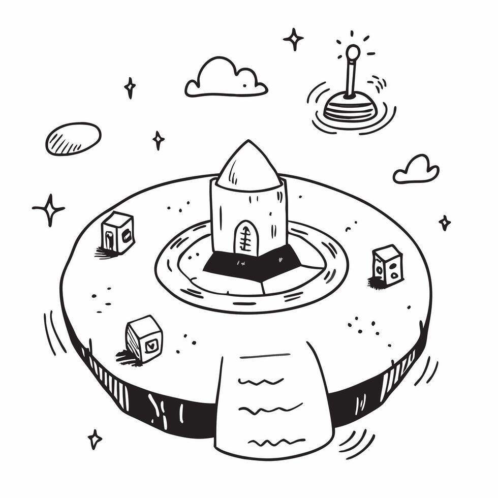 Simple flat design icon Arctic Circle Hot Springs concept as Experience the rare beauty of hot springs located within the Arctic Circle where the cold meets geothermal warmth flat Clear vector