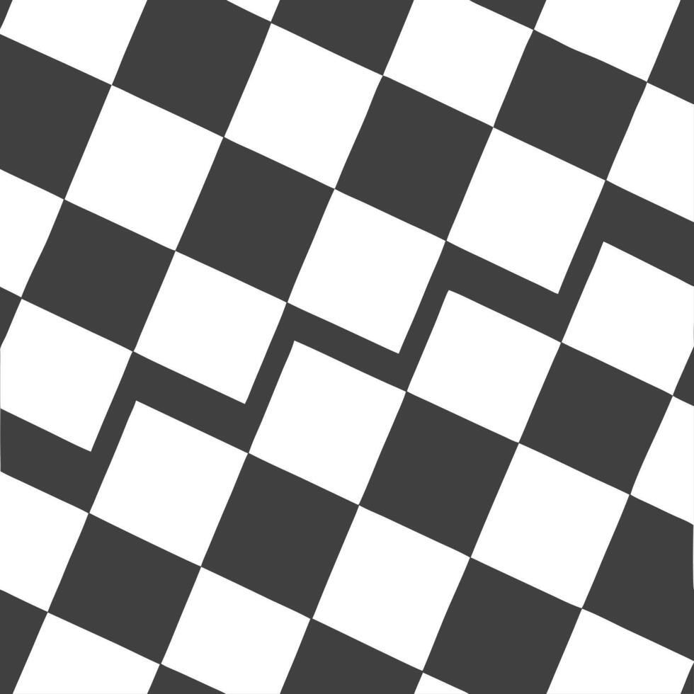 Retro checkerboard seamless pattern with bold colors and modern twists for contemporary designs concept as Contemporary retro checkerboard pattern with bold colors and modern twist Clear vector