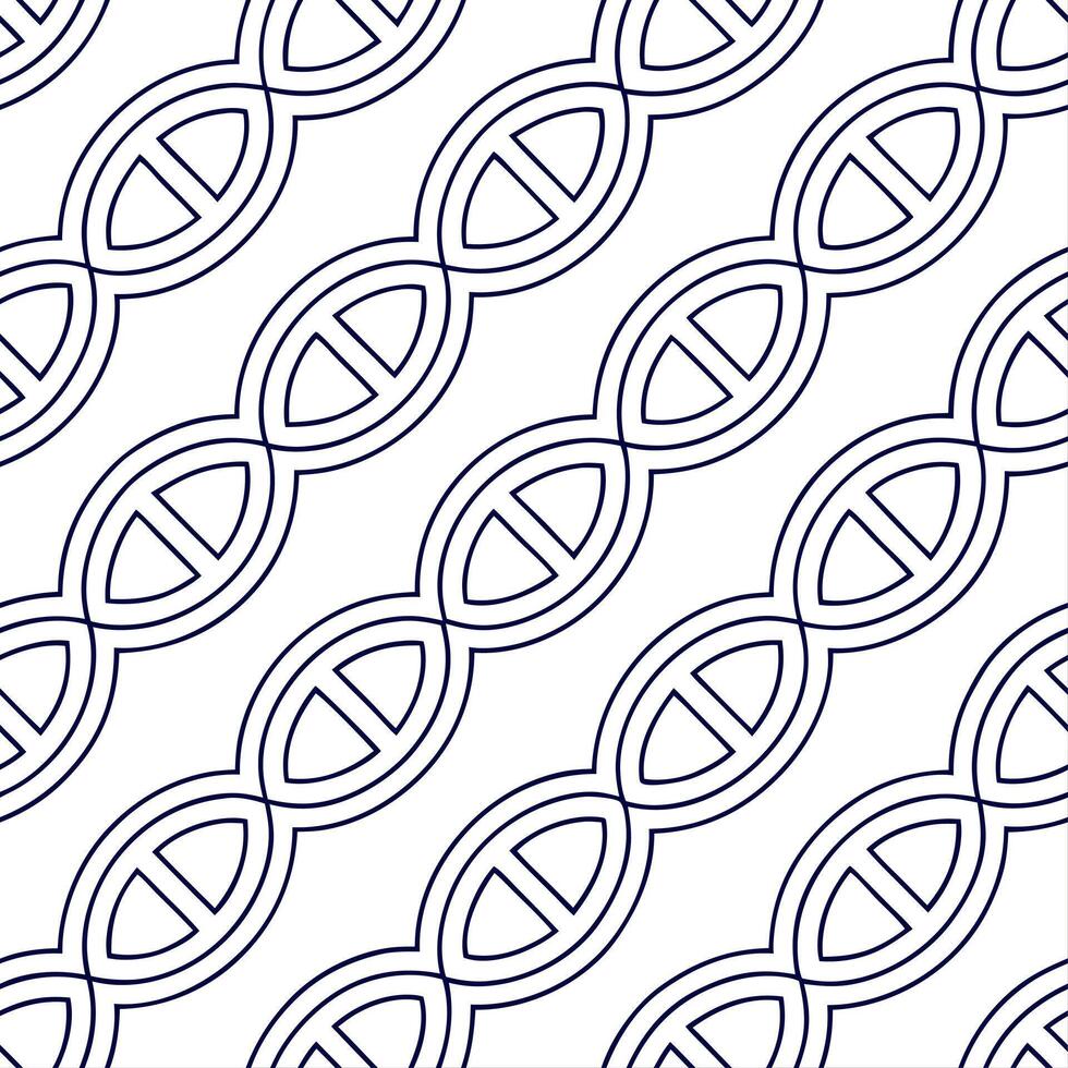 Present rhythmic pattern of futuristic icons in repeating grids luminous lines isolated white space amplifying brand presence concept as Balance advanced shapes and minimal arcs fo Clear vector