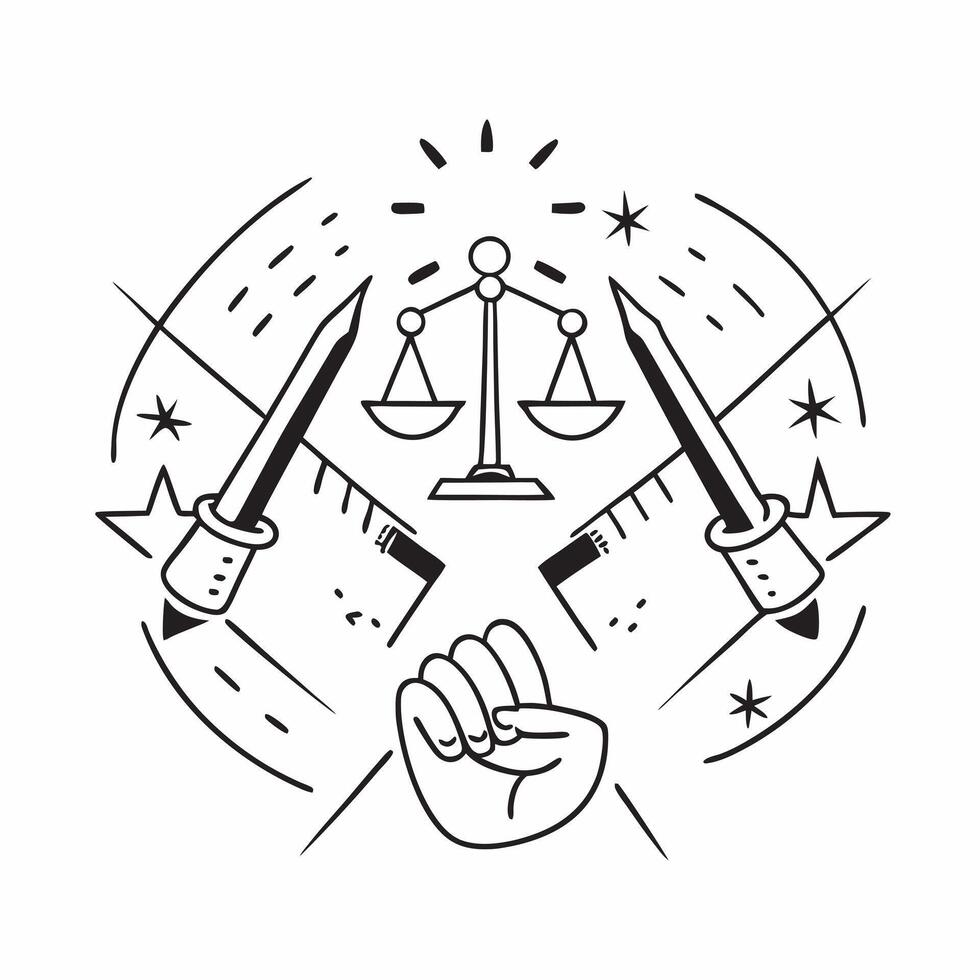Liberty and Justice Tiles concept as Tiles with iconic phrases and symbols related to liberty and justice reinforcing American democratic values in Photo Stock Concept Clear vector
