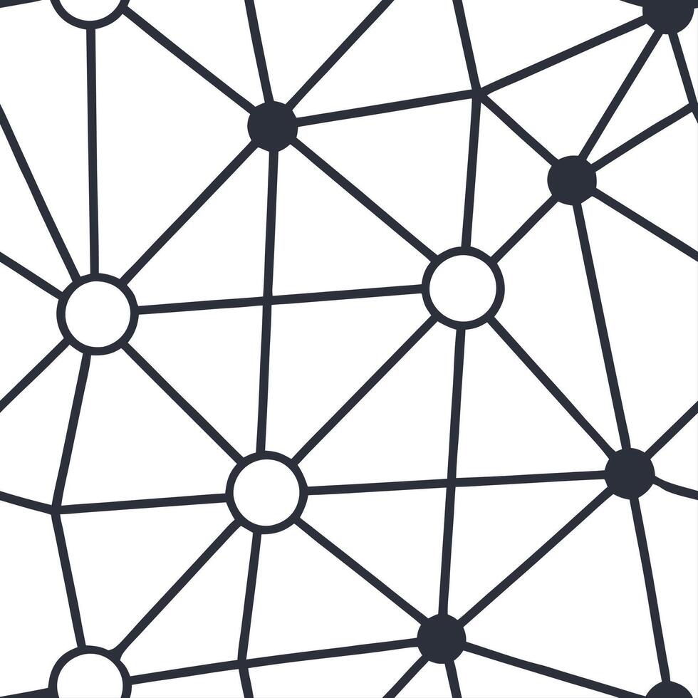 Integrate neon fractal nodes on a rhythmic cyber lattice accenting white negative space for a sleek futuristic vibe concept as Capture dynamic data flows merging geometric forms an Clear vector
