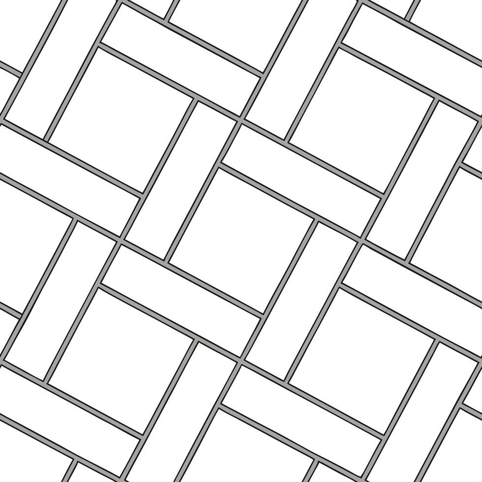 Integrate metallic circuit stripes on modular tile pattern accentuating crisp white zones with digital flair concept as Show refined line networks crisscrossing clean surfaces sugg Clear vector