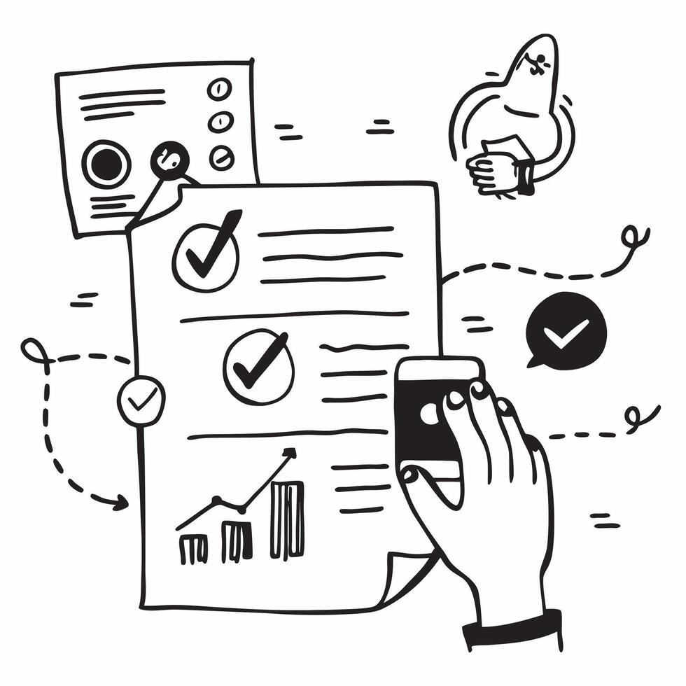 Implementing GDPR Compliance concept as A company updating its policies to ensure GDPR compliance focusing on enhancing personal data security in Photo Stock Concept Clear vector