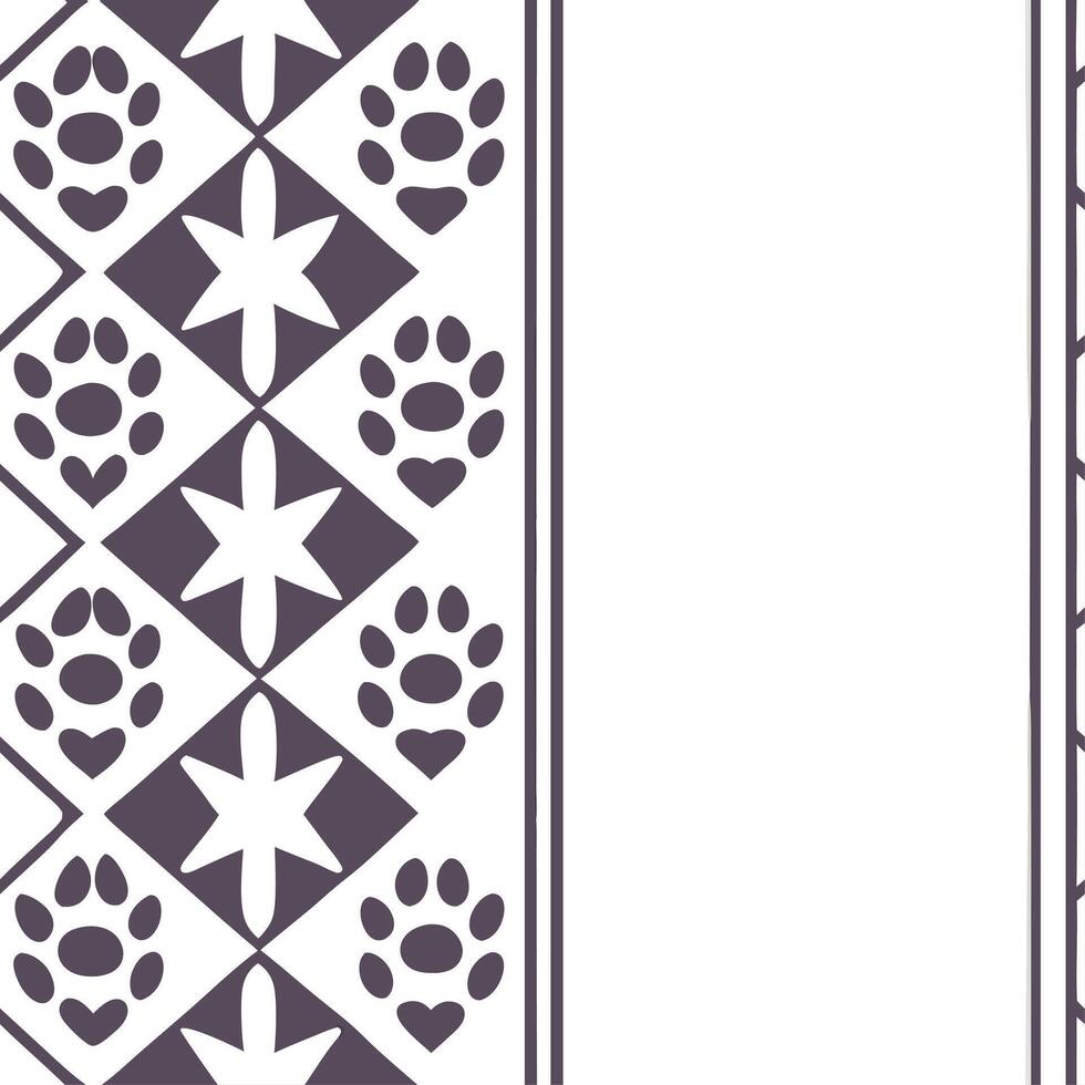Generate seamless tile patterns that use animal footprints from ethnic fauna with geometric patterns and white space for modern balance concept as Animal footprints from ethnic fau Clear vector