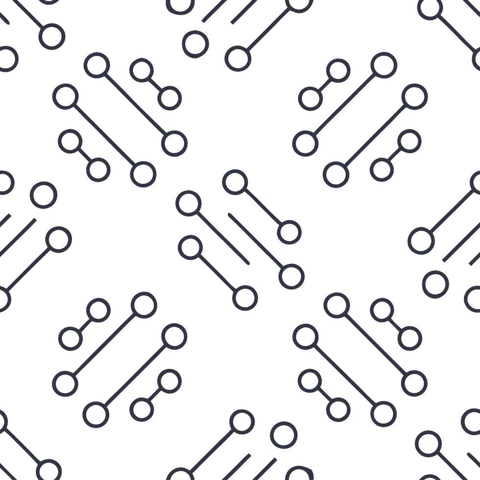 Generate seamless tile patterns incorporating minimalist circuit board designs and abstract electronic traces with isolated white balance for tech UI concept as Fuse minimalist cir Clear Set 2 vector