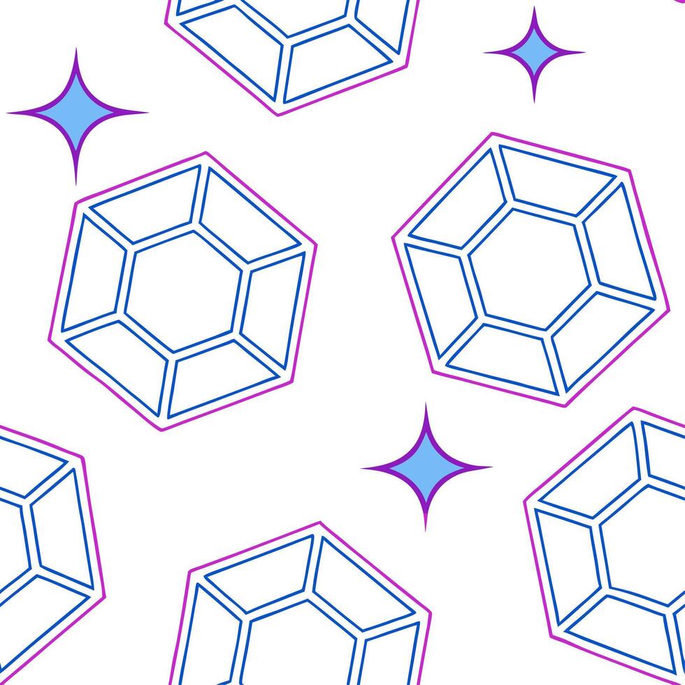 Generate holographic tile design overlaying fragmented shapes vivid color spectrums and isolated white balance for sleek modern aesthetics concept as Integrate fragmented polygons Clear vector