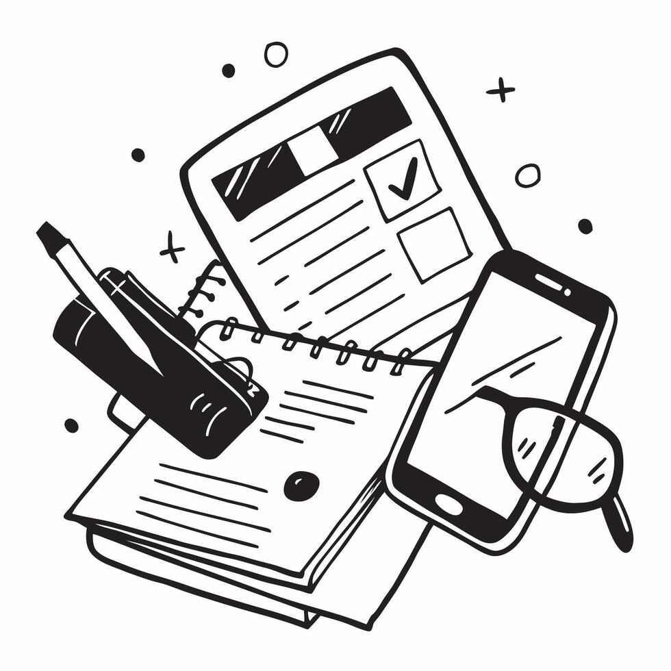Flat lay of a graphic tablet and keyboard with a mouse symbolizing digital creativity in double exposure with copy space concept as A flat lay of a graphic tablet and keyboard int Clear vector