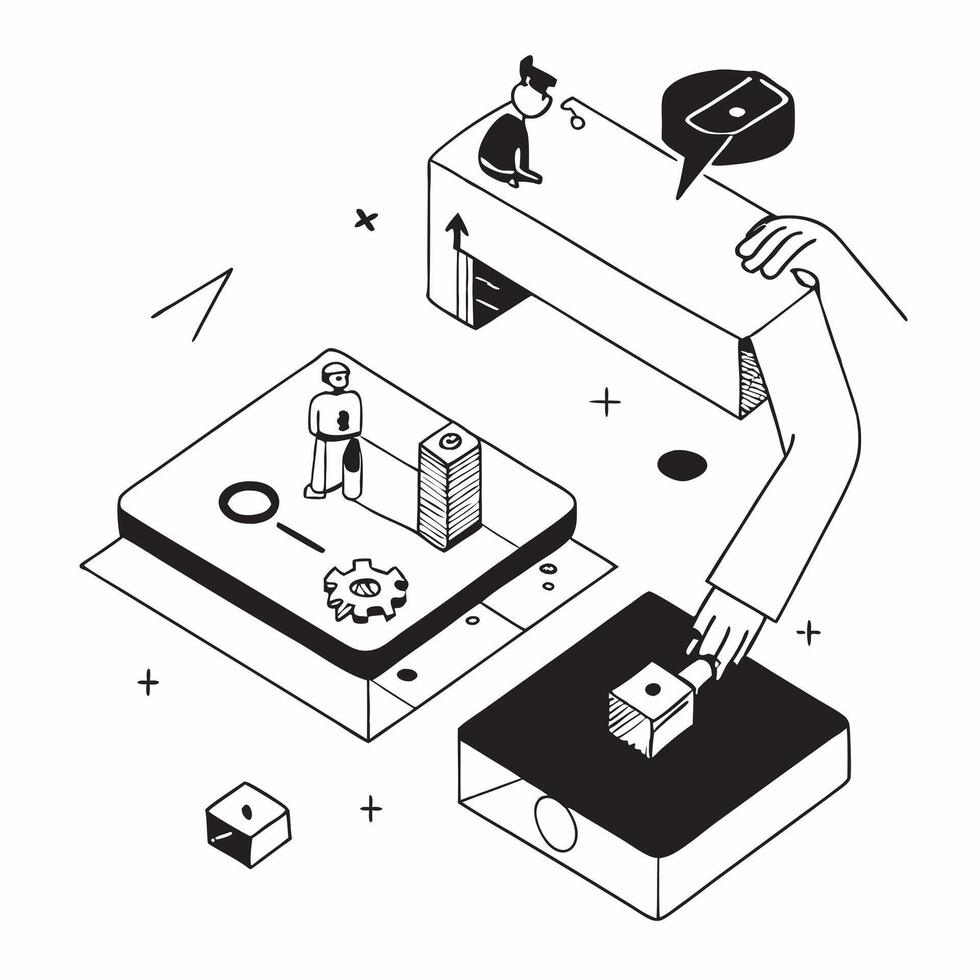 flat icon Overcoming Career Obstacles concept as A workshop aimed at helping individuals overcome career obstacles and setbacks to achieve their professional goalsSimple flat illu Clear vector