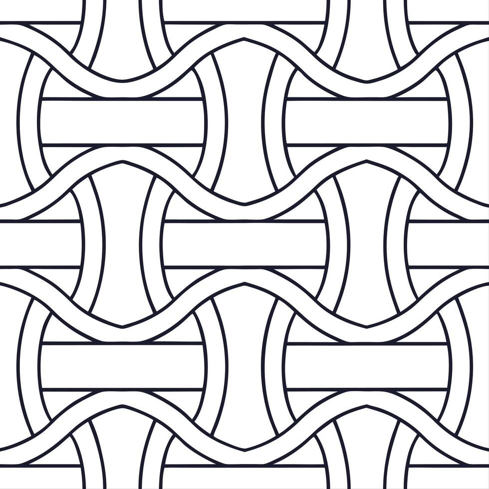 Develop seamless tile patterns that reflect the beauty of traditional crafts like basket weaving and pottery combined with minimalist design and white space concept as Traditional Clear vector