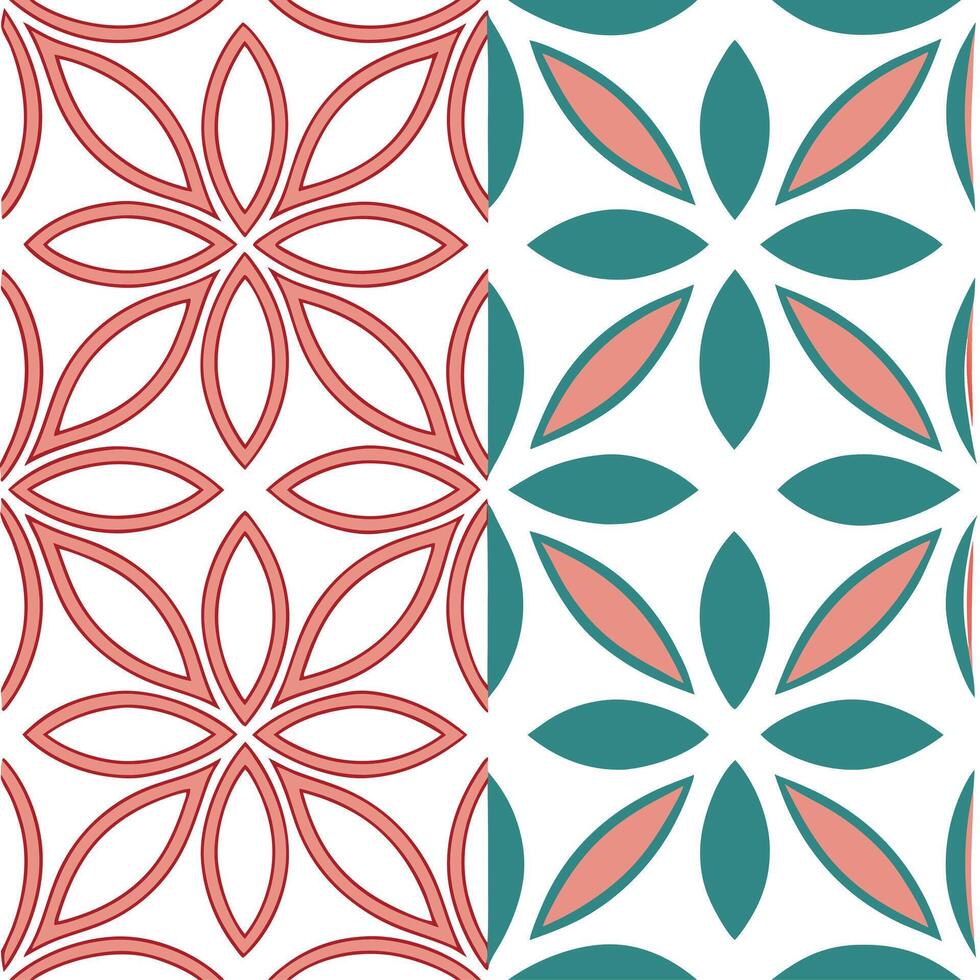 Develop seamless tile patterns based on cultural symbols with clear repetition and balanced spacing ideal for modern interiors concept as Cultural symbols arranged with even spacin Clear Set 2 vector