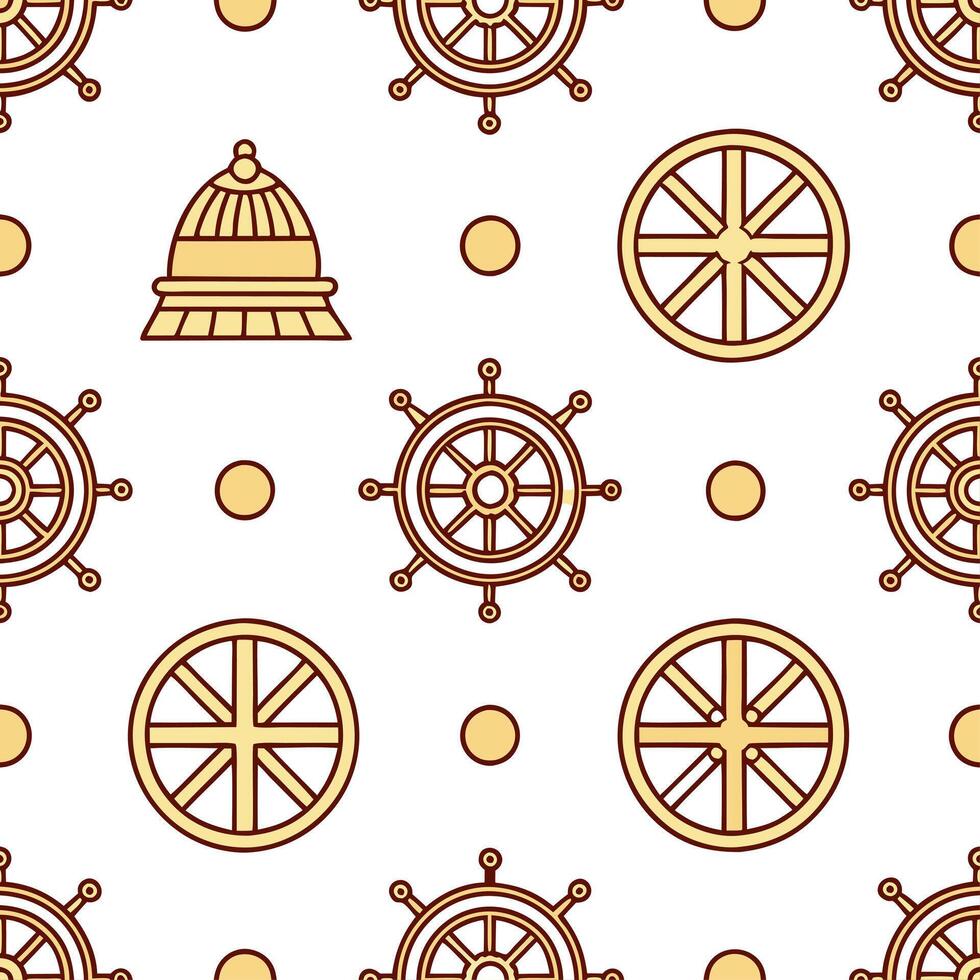 Develop seamless patterns inspired by local community rituals and traditional practices ideal for creating heritage based visual content concept as Illustrate cultural practices an Clear vector