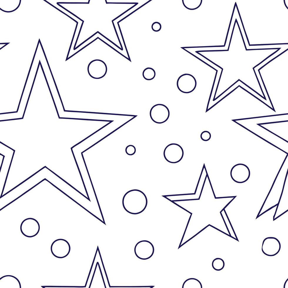 Design seamless tile patterns with cosmic lines and isolated white backgrounds perfect for sci fi branding or futuristic product packaging concept as Integrate star shaped lines su Clear vector