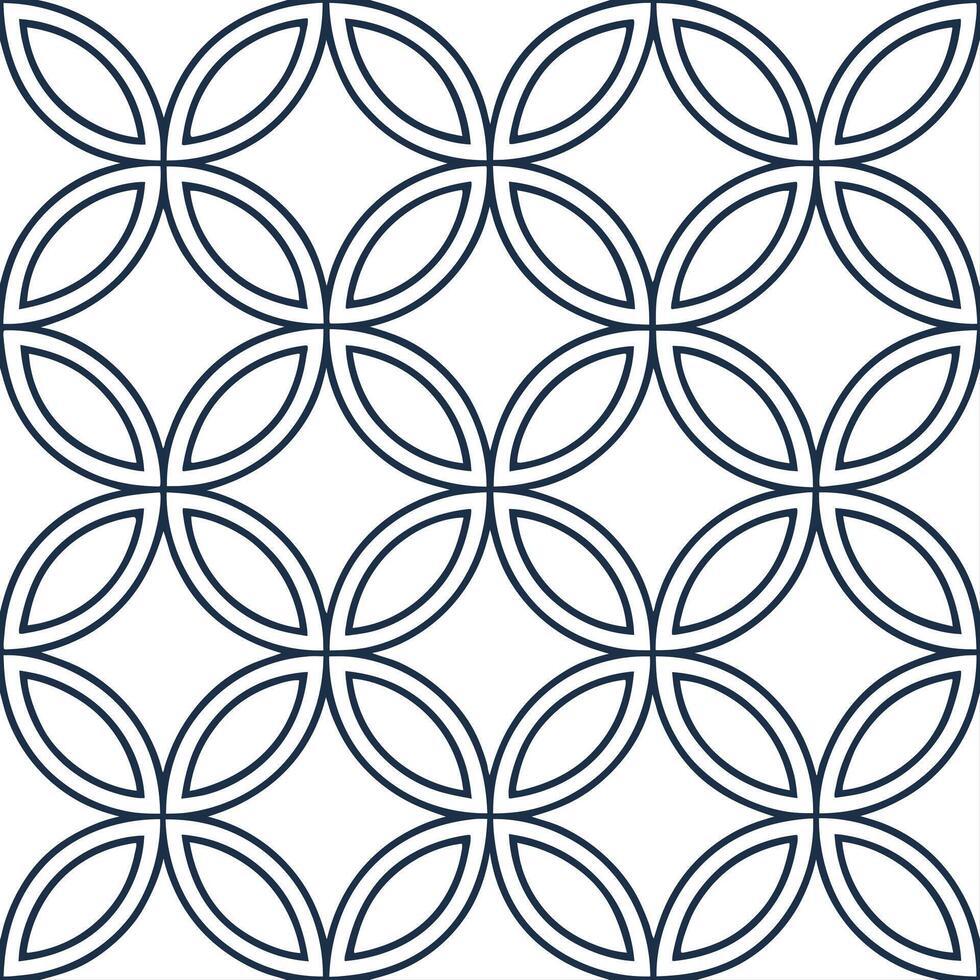 Design overlapping circuit loops on sleek tile layout showcasing precision lines and balanced white spacing concept as Present bold circuitry arcs on airy white plane for tech savv Clear vector