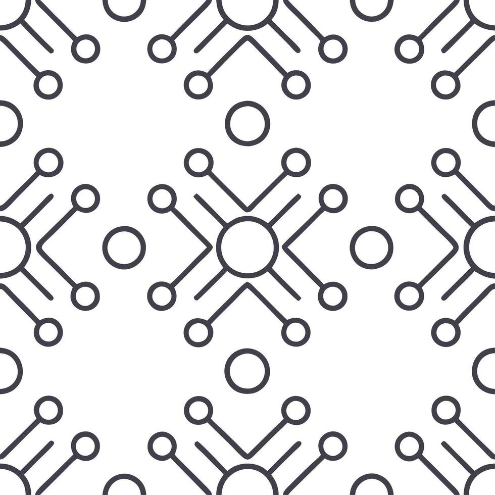 Create seamless tile patterns with integrated circuit board textures and digital logic symbols isolated white for clean futuristic tech branding concept as Combine integrated circu Clear vector