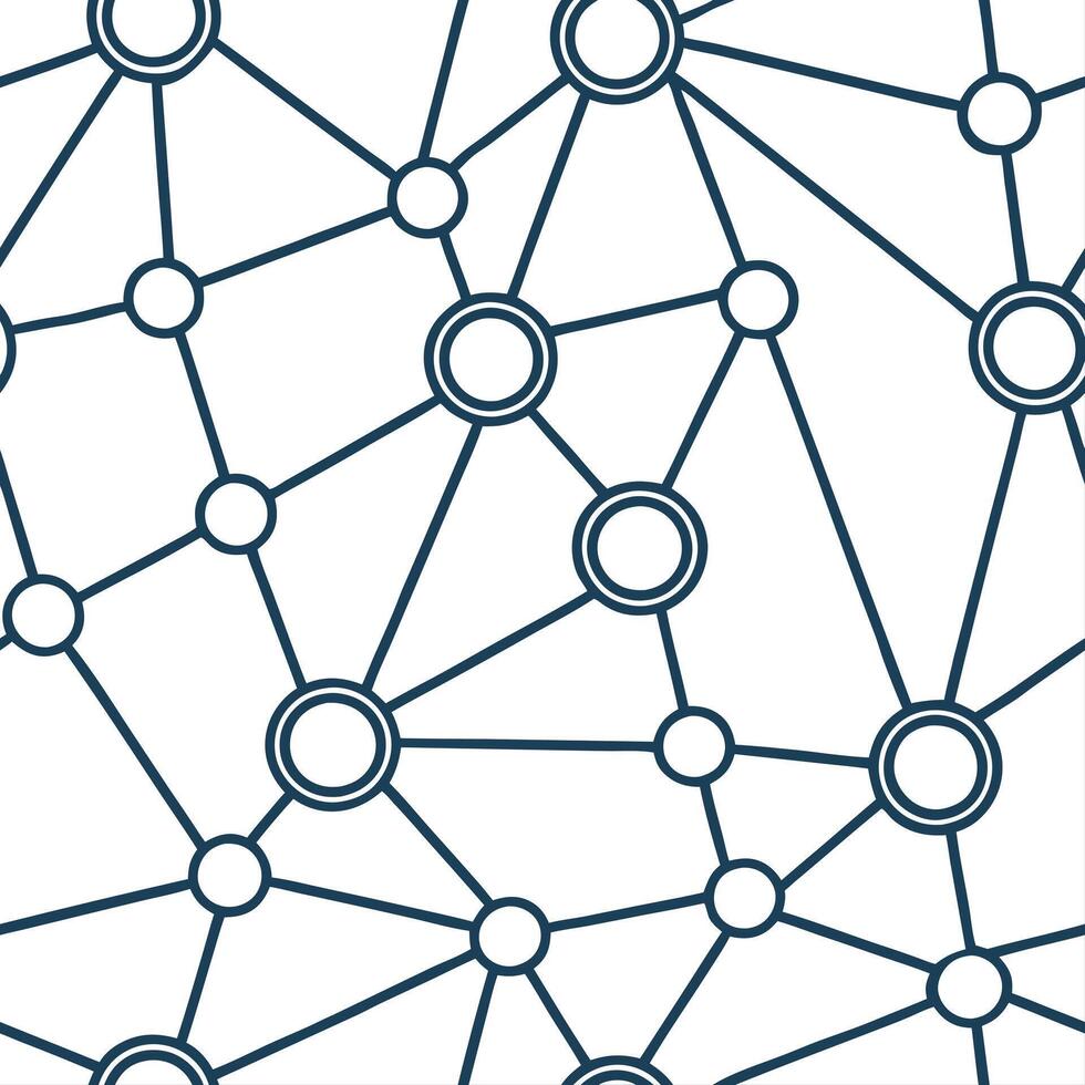 Create seamless tile pattern featuring interconnected digital grid circuits with isolated white balance for a modern high tech network visualization concept as Develop a tile desi Clear vector