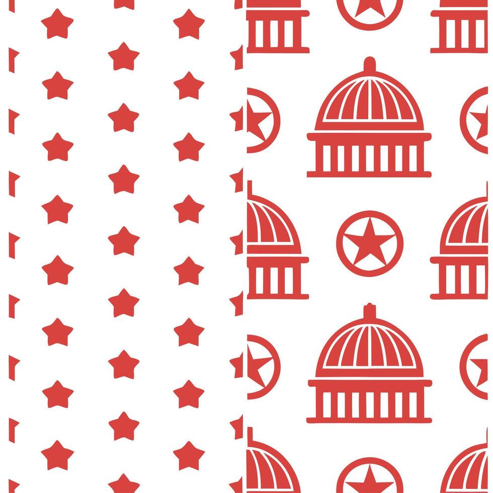Create seamless tile designs with cultural celebration elements using bold symbols bright tones and ample white space for visual impact concept as Bold symbols and bright tones rep Clear vector