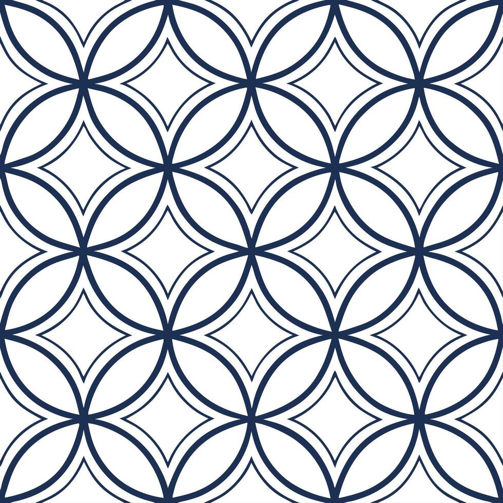 Craft seamless tile pattern featuring modular digital grids with isolated white balance creating a matrix of luminous geometric forms concept as Develop a tile design with modular Clear vector