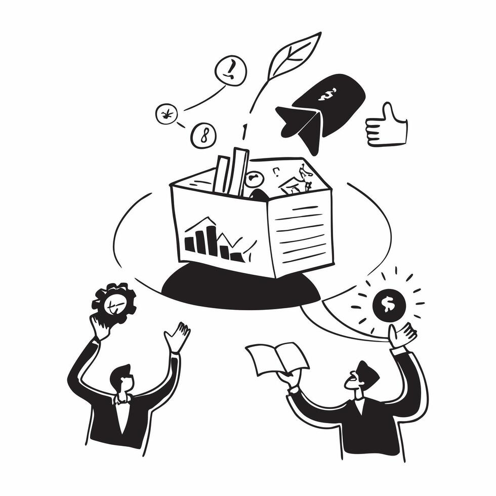 Corporate Green Policy Formulation concept as Corporate executives formulate policies focusing on green practices and reducing environmental footprints in Photo Stock Concept Clear vector