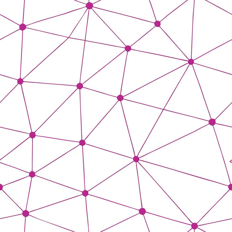 Compose grid like polygon lines subtle color nodes white background emphasis bridging tech minimalism with modern flair concept as Polygon lines cross subtle color nodes wide white Clear vector