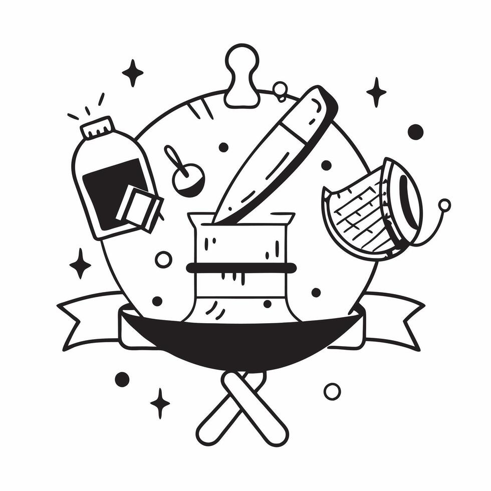 BBQ Grill Tiles concept as Fun tiles featuring BBQ grills and picnic scenes perfect for celebrating Independence Day summer gatherings in Photo Stock Concept Clear vector
