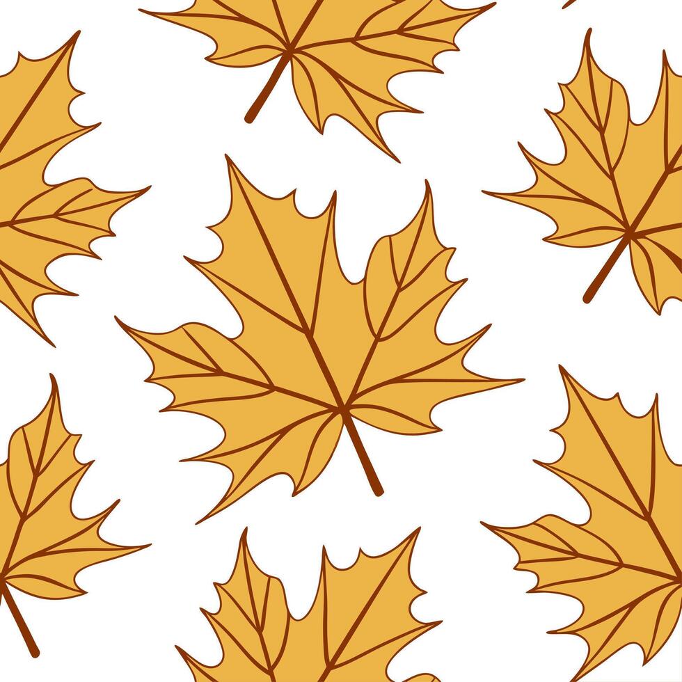 Autumn warmth seamless tile pattern with cozy blankets and golden maple leaves for inviting home decor concept as Cozy blankets and golden maple leaves arranged seamlessly to creat Clear Set 10 vector