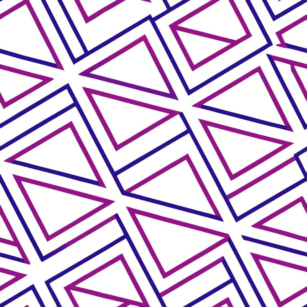Abstract seamless pattern combining bold geometric patterns and techno lines featuring dynamic neon gradients with a tech inspired grid concept as A dynamic pattern of geometric fo Clear vector