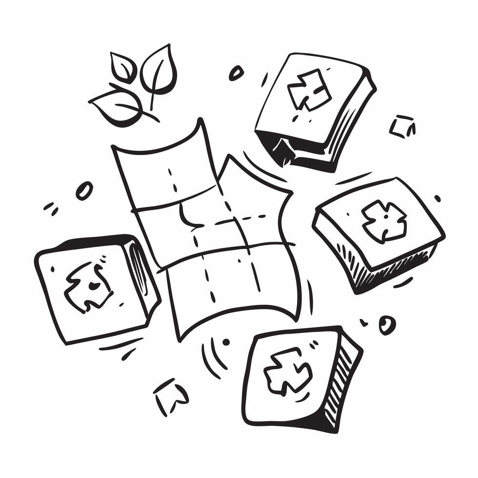 Watercolor tiles with recycling symbols concept as Seamless watercolor tiles featuring various recycling symbols promoting the idea of recycling and sustainable living in a beautif v1 vector