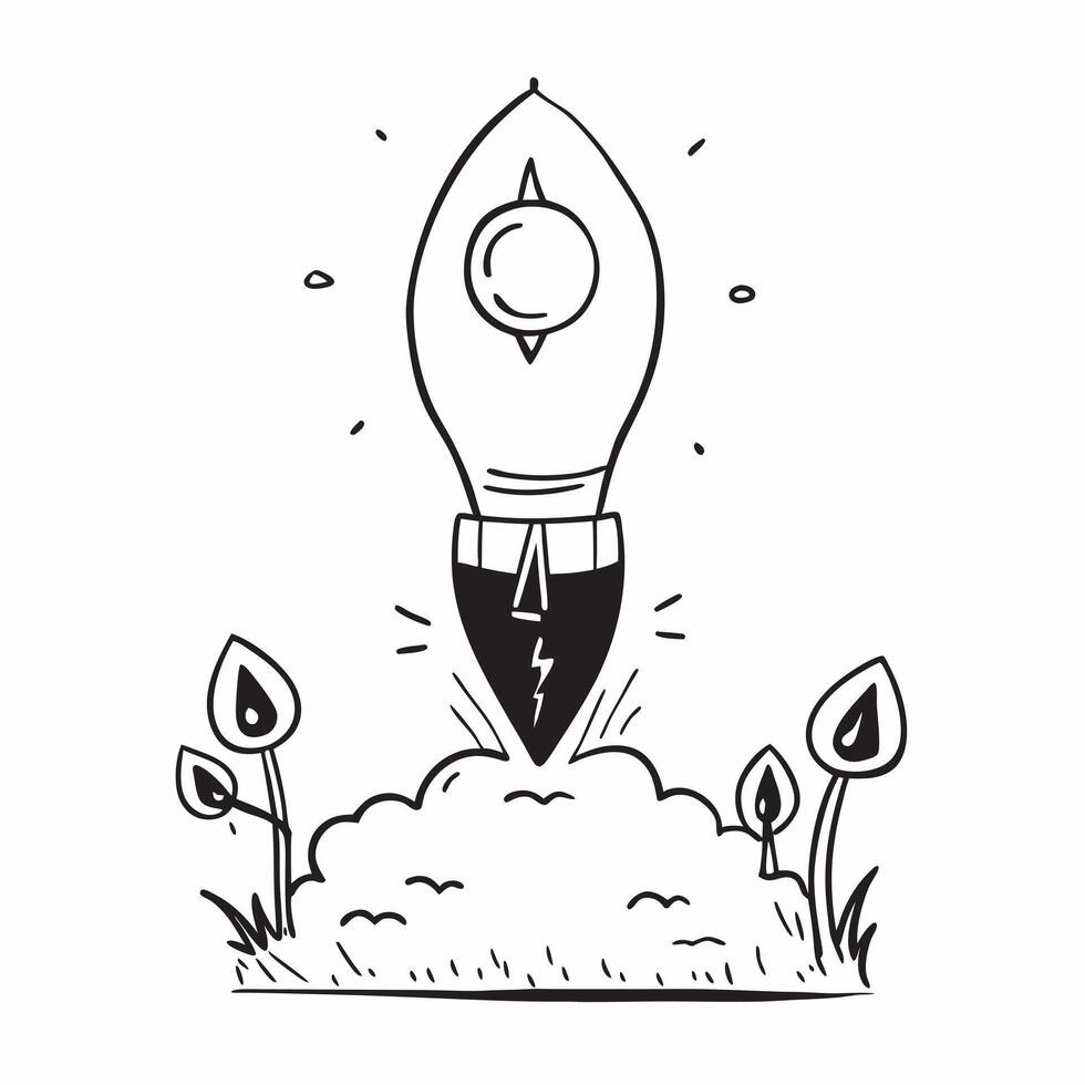 Water drop reflecting startup meeting concept as A water drop on a blade of grass reflecting a startup meeting illustrating the connection between nature and entrepreneurial enviro v1 vector