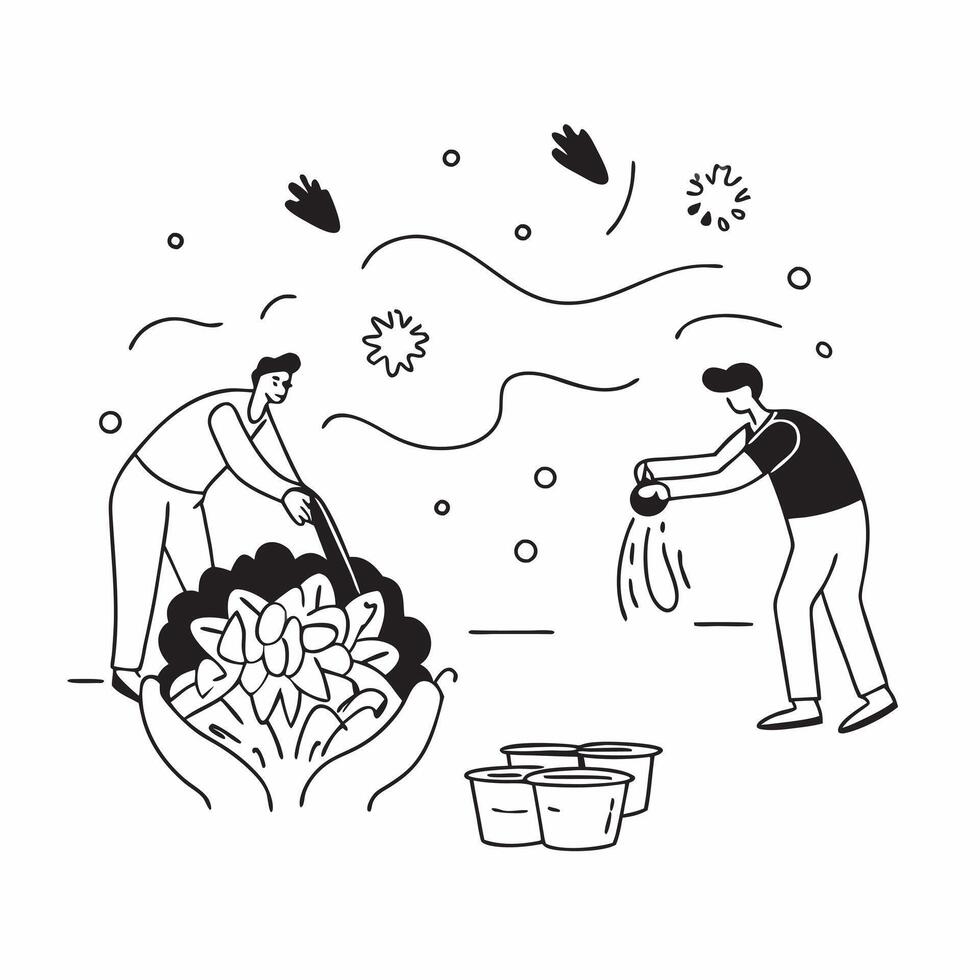 Volunteers restoring coral reefs concept as High resolution image of volunteers restoring coral reefs affected by bleaching set against a glossy backdrop symbolizing efforts to sup v1 vector