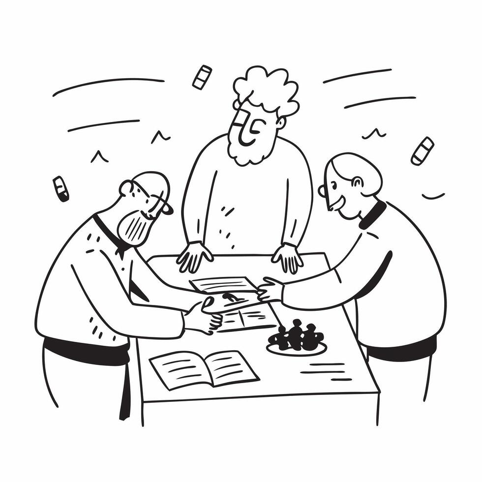 Seniors enjoying a game of chess in the park concept as A candid shot of seniors enjoying a game of chess in the park showcasing strategy leisure and companionship with natural exp v1 vector