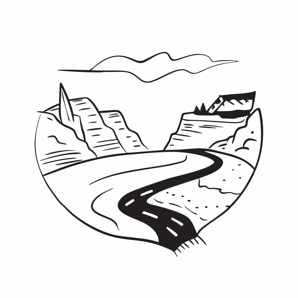 Secret valleys in Argentina concept as Explore Argentinas secret valleys where stunning landscapes and untouched nature create a serene escape Discover the hidden beauty of these v1 vector