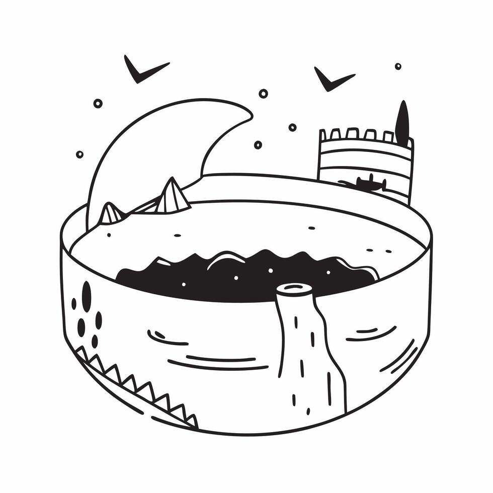 Secret lagoons in the Maldives concept as Explore the Maldives secret lagoons where turquoise waters and vibrant marine life create a serene paradise Discover the hidden beauty of v1 vector
