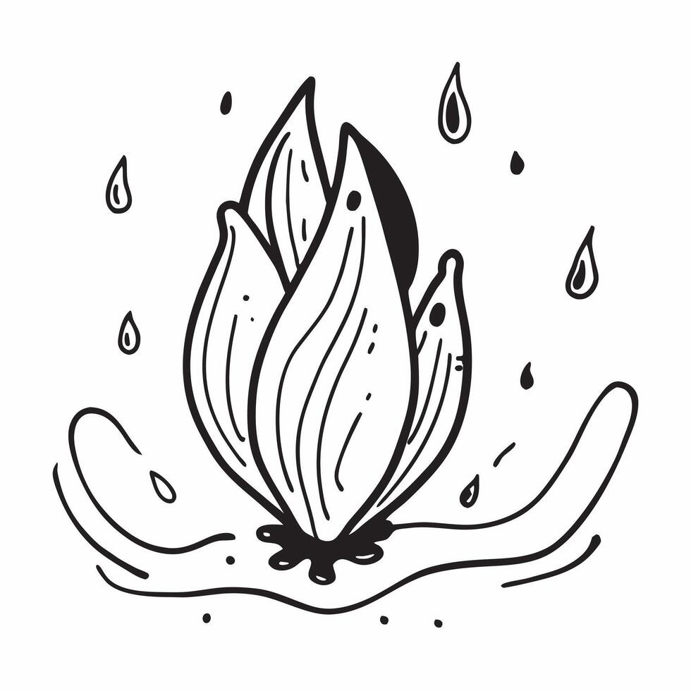 Raindrops on flower petals concept as High resolution image of raindrops on flower petals with a glossy backdrop capturing the delicate beauty and freshness of the rainy season in v1 vector