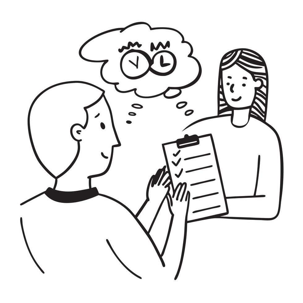 Patient receiving a mental health assessment concept as A patient undergoing a mental health assessment with a psychologist highlighting the importance of mental health checks and v1 vector