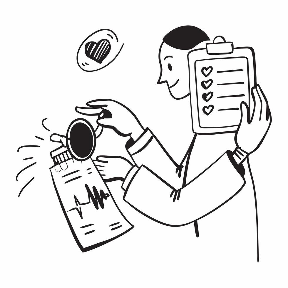 Patient having a cholesterol and blood sugar test concept as A patient undergoing tests for cholesterol and blood sugar levels highlighting the importance of regular health checks v1 vector